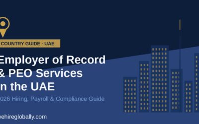 Employer of Record and PEO services in the UAE - 2026 hiring guide cover image