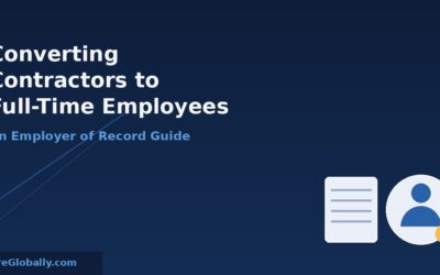 Converting independent contractors to full-time employees with an Employer of Record